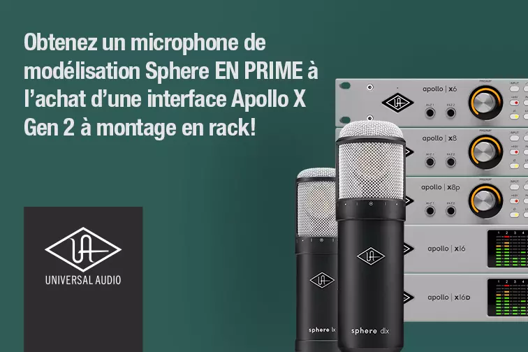 Universal Audio vous en offre plus pour votre argent